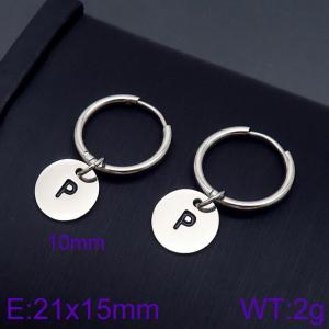 Stainless Steel Earring - KE96669-Z