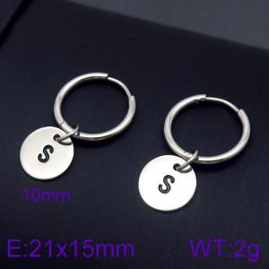 Stainless Steel Earring - KE96672-Z