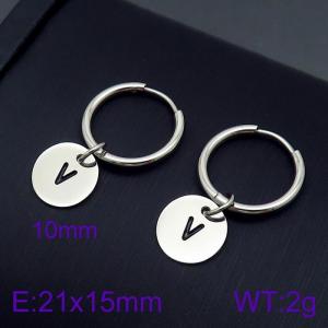 Stainless Steel Earring - KE96675-Z