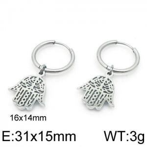 Stainless Steel Earring - KE96738-Z