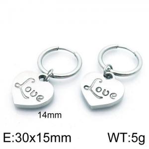 Stainless Steel Earring - KE96762-Z