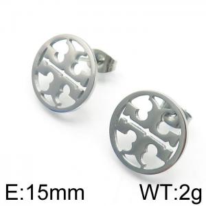 Stainless Steel Earring - KE97030-Z