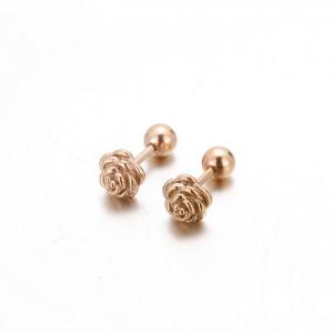 SS Rose Gold-Plating Earring - KE97307-WGHW