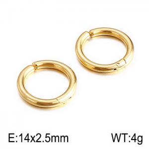 SS Gold-Plating Earring - KE97317-Z