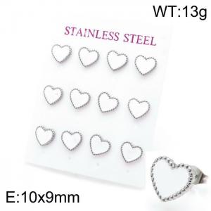 Stainless Steel Earring - KE97365-HR