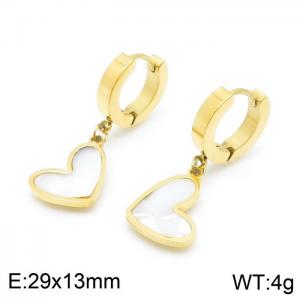 SS Gold-Plating Earring - KE97471-HM