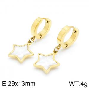 SS Gold-Plating Earring - KE97472-HM