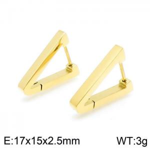 SS Gold-Plating Earring - KE97476-HM