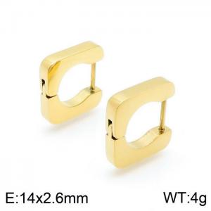 SS Gold-Plating Earring - KE97483-HM