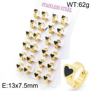 SS Gold-Plating Earring - KE97717-WJ