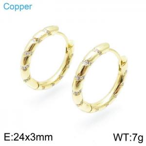 Copper Earring - KE97764-JT