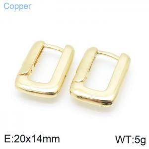 Copper Earring - KE98014-JT
