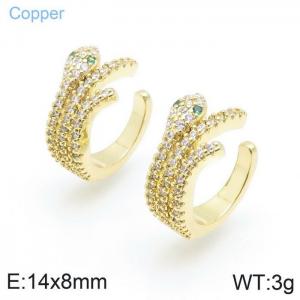 Copper Earring - KE98036-JT