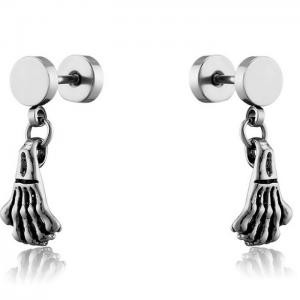 Stainless Steel Earring - KE98207-WGLN