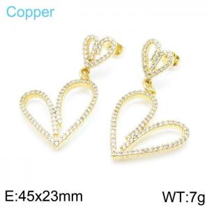 Copper Earring - KE98215-JT