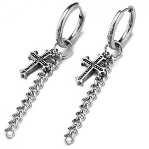 Stainless Steel Earring - KE98217-WGLN