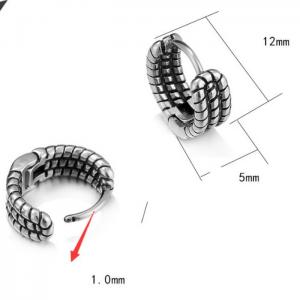 Stainless Steel Earring - KE98218-WGLN