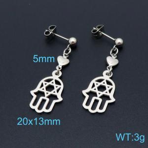 Stainless Steel Earring - KE98590-Z