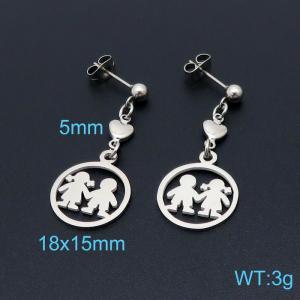 Stainless Steel Earring - KE98591-Z