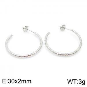 Stainless Steel Earring - KE98620-KFC