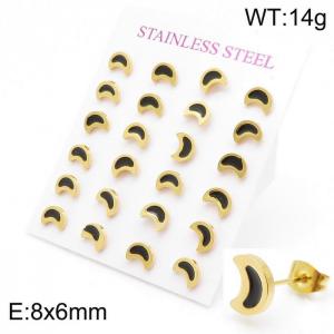 SS Gold-Plating Earring - KE98640-SS