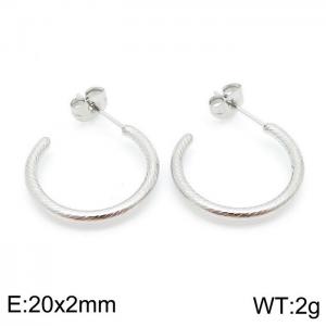 Stainless Steel Earring - KE98657-KFC