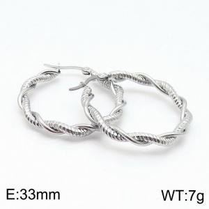 Stainless Steel Earring - KE98667-LO