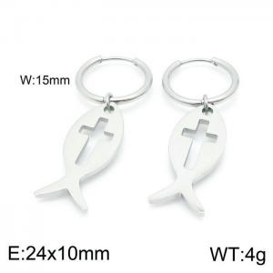 Stainless Steel Earring - KE98906-Z