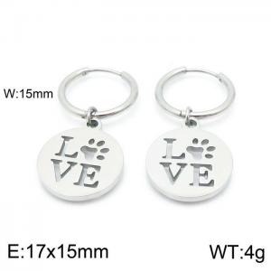 Stainless Steel Earring - KE98918-Z