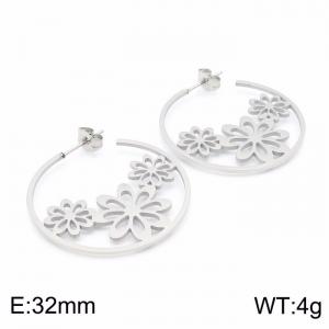 Stainless Steel Earring - KE99109-KLX