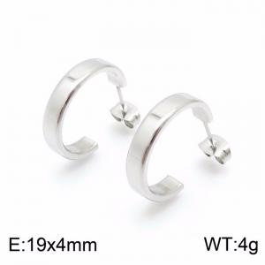 Stainless Steel Earring - KE99137-KLX