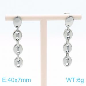 Stainless Steel Earring - KE99151-Z