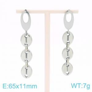 Stainless Steel Earring - KE99153-Z