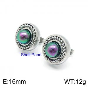 Stainless Steel Earring - KE99175-Z