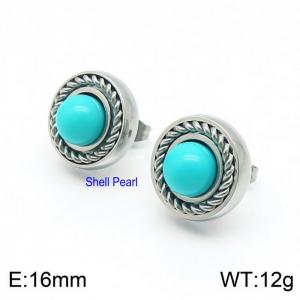 Stainless Steel Earring - KE99176-Z