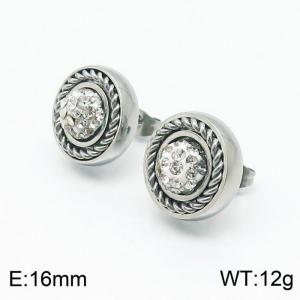 Stainless Steel Earring - KE99179-Z