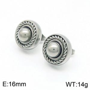 Stainless Steel Earring - KE99180-Z