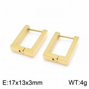 SS Gold-Plating Earring - KE99183-KFC