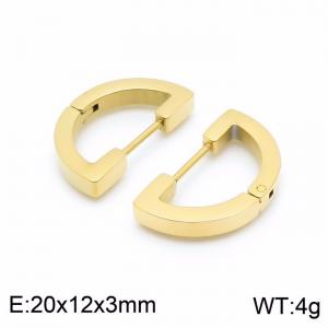 SS Gold-Plating Earring - KE99186-KFC