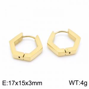 SS Gold-Plating Earring - KE99198-KFC