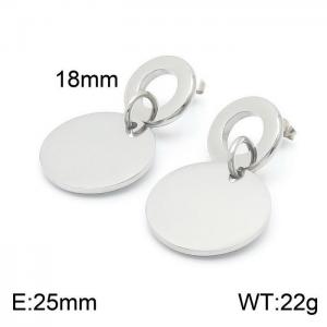 Stainless Steel Earring - KE99356-Z