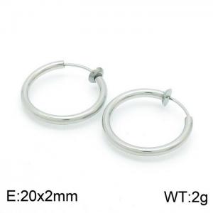 Stainless Steel Earring - KE99484-Z