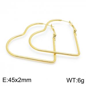 SS Gold-Plating Earring - KE99590-KFC