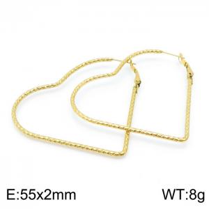 SS Gold-Plating Earring - KE99599-KFC