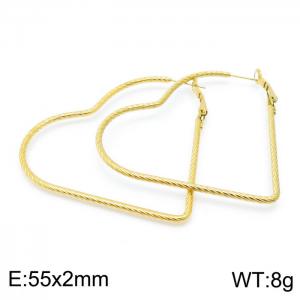 SS Gold-Plating Earring - KE99603-KFC