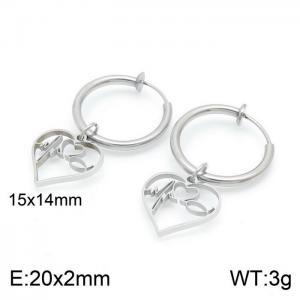 Stainless Steel Earring - KE99721-Z