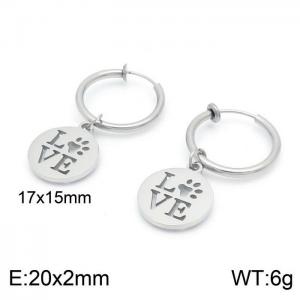 Stainless Steel Earring - KE99733-Z