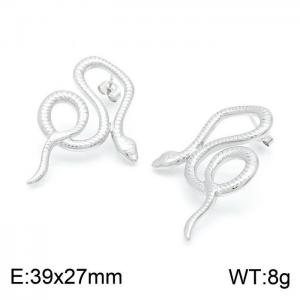 Stainless Steel Earring - KE99819-NJ