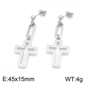 Stainless Steel Earring - KE99858-Z