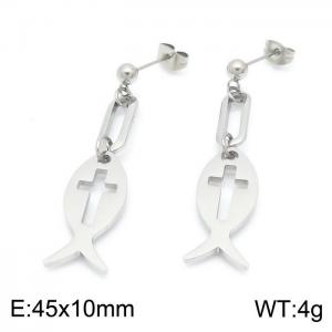 Stainless Steel Earring - KE99860-Z